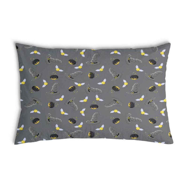 Cuscino salute grigio cappello magico