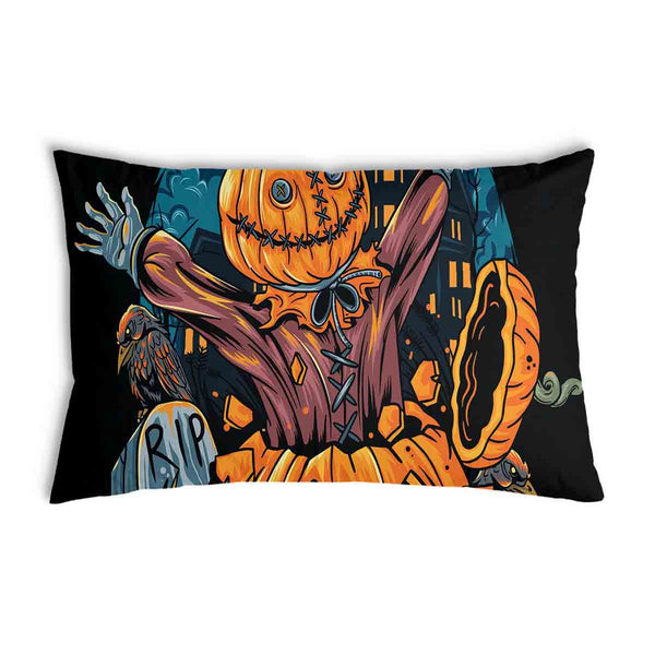 Cuscino salute Halloween zucca