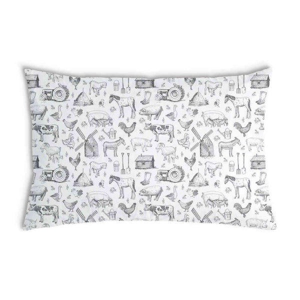 Health pillow grey farm