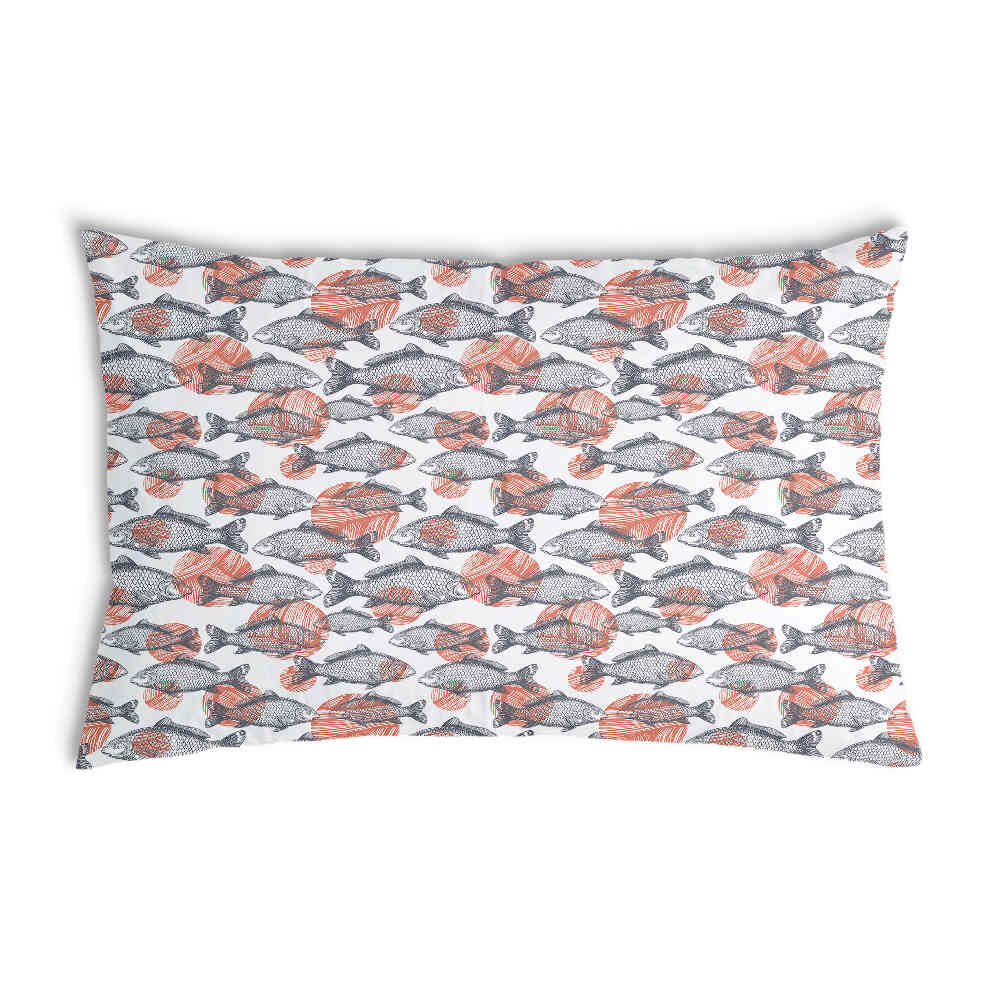 Almohada de salud peces grises
