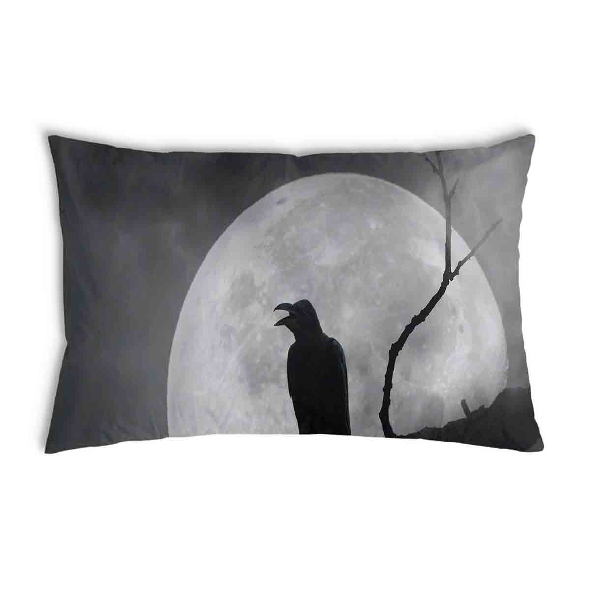 Health Pillow Raven in Moonlight