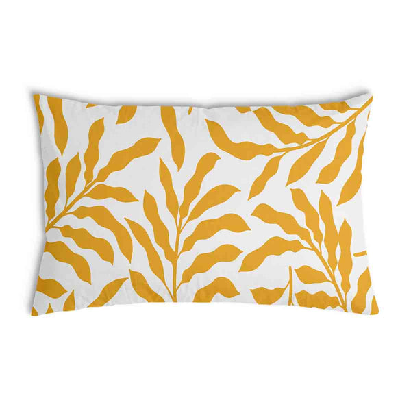 Health pillow with yellow branches