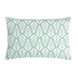 Green health pillow with fir trees