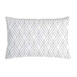 Almohada de salud blanca con formas 3D