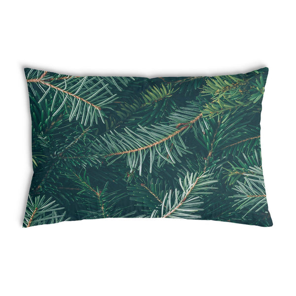 Health pillow with green fir branches