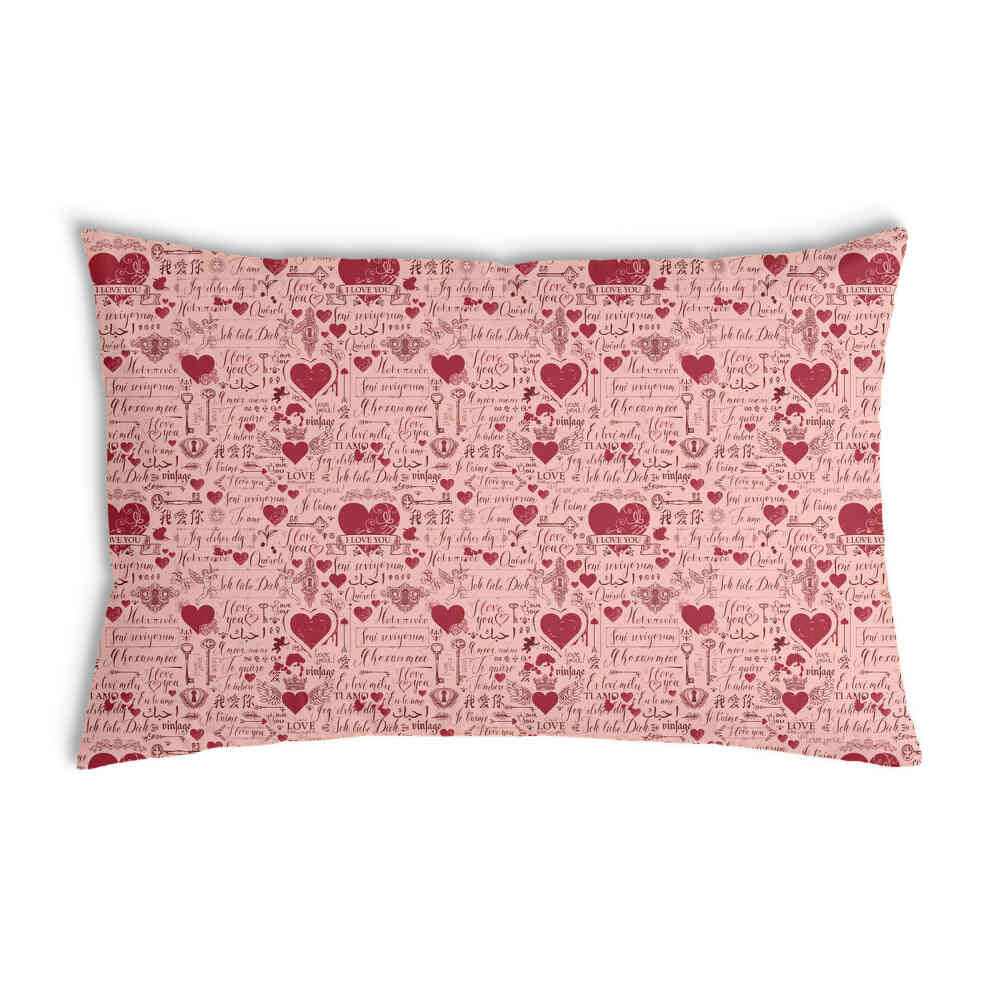 Health Pillow Pink I Love You