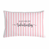 Health pillow striped Valentine's Day