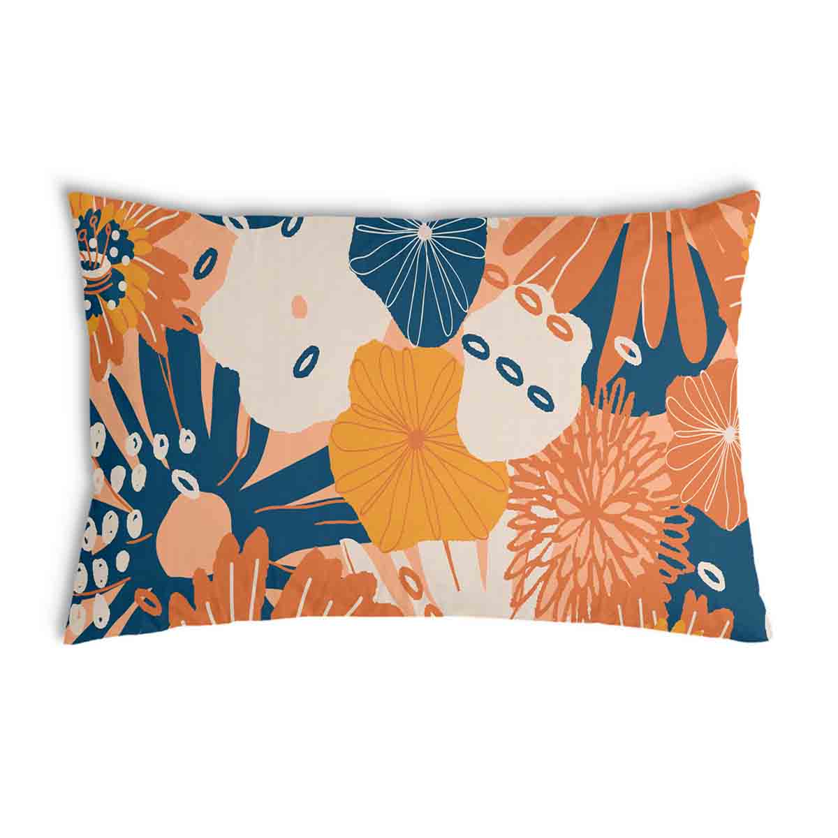 Health pillow with gerbera flowers