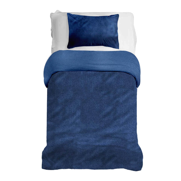 Therapy blankets 4-season bedding set blue
