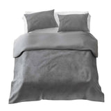 Therapy blankets 4-season bedding set grey