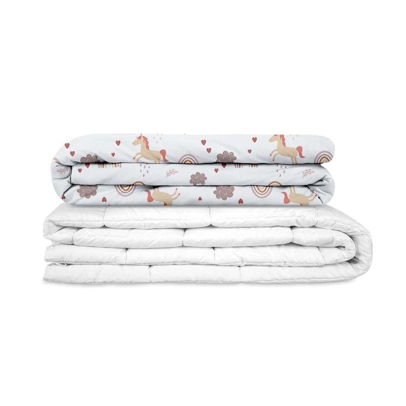 Original Therapy Blanket - Unicorn Weighted Blanket with Cotton Cover for Children