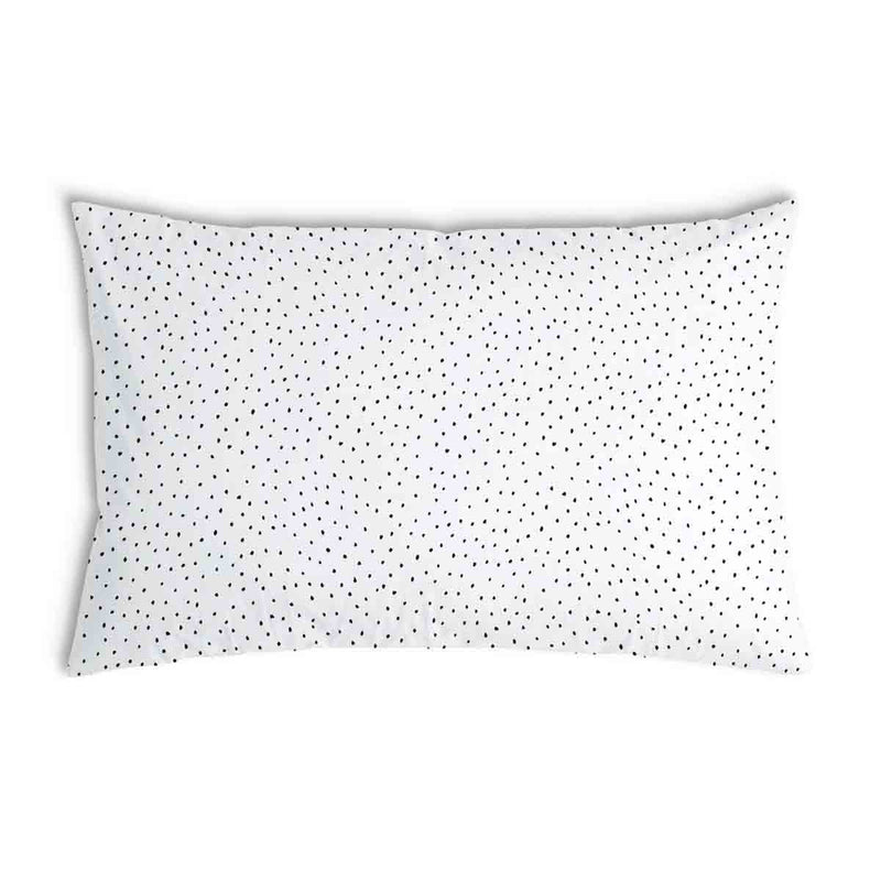Health pillow with small black dots