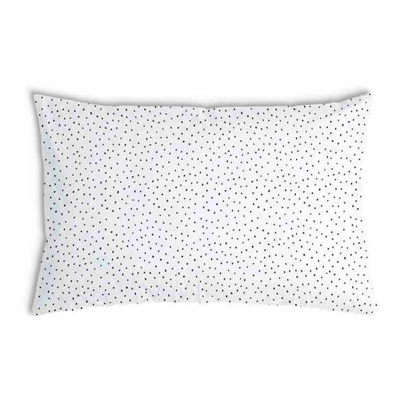 Health pillow with small black dots