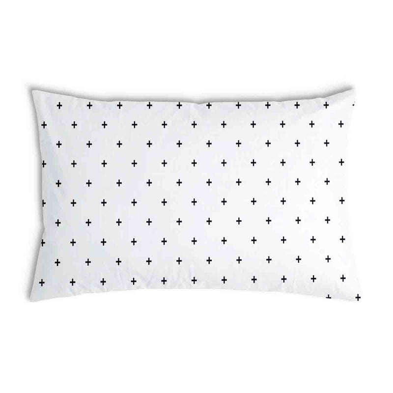 Almohada de salud con cruces negras