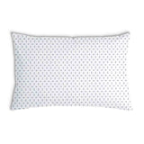 Almohada de salud blanca con pequeños lazos