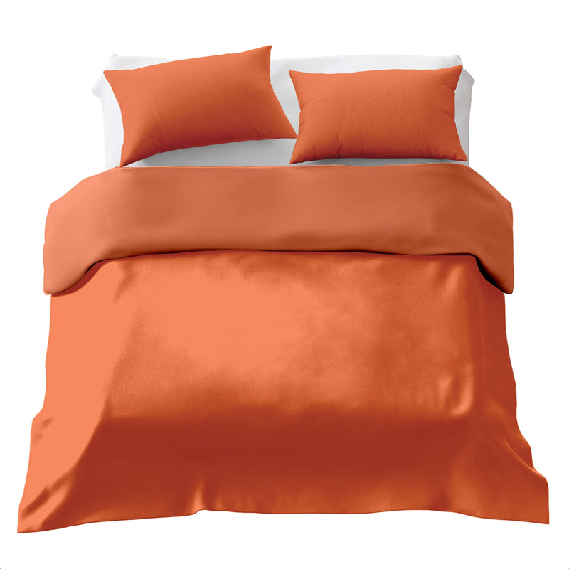 Therapy Blankets Basic Bedding Set Rust Red