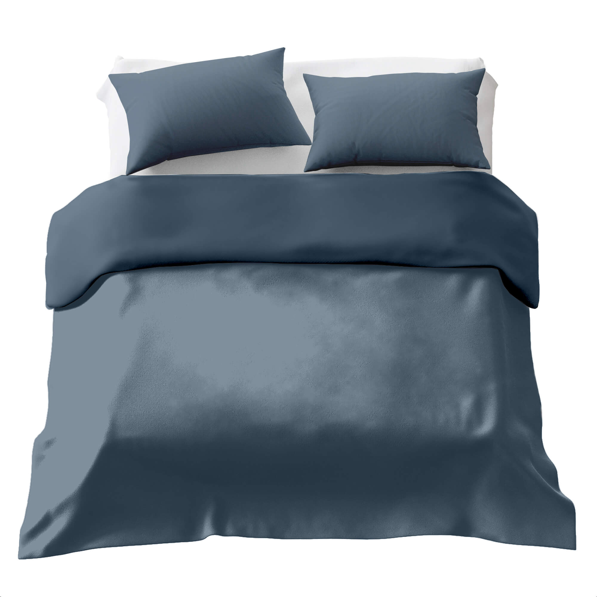 Therapy blankets Basic bedding set Steel blue