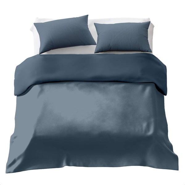 Therapy Blankets Basic Bedding Set Steel Blue