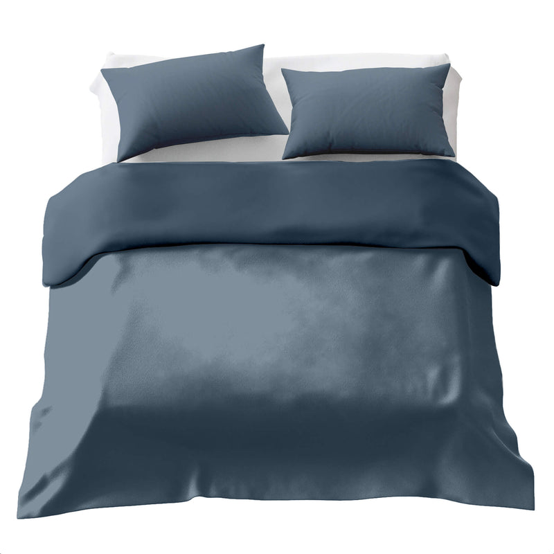Therapy Blankets Basic Bedding Set Steel Blue
