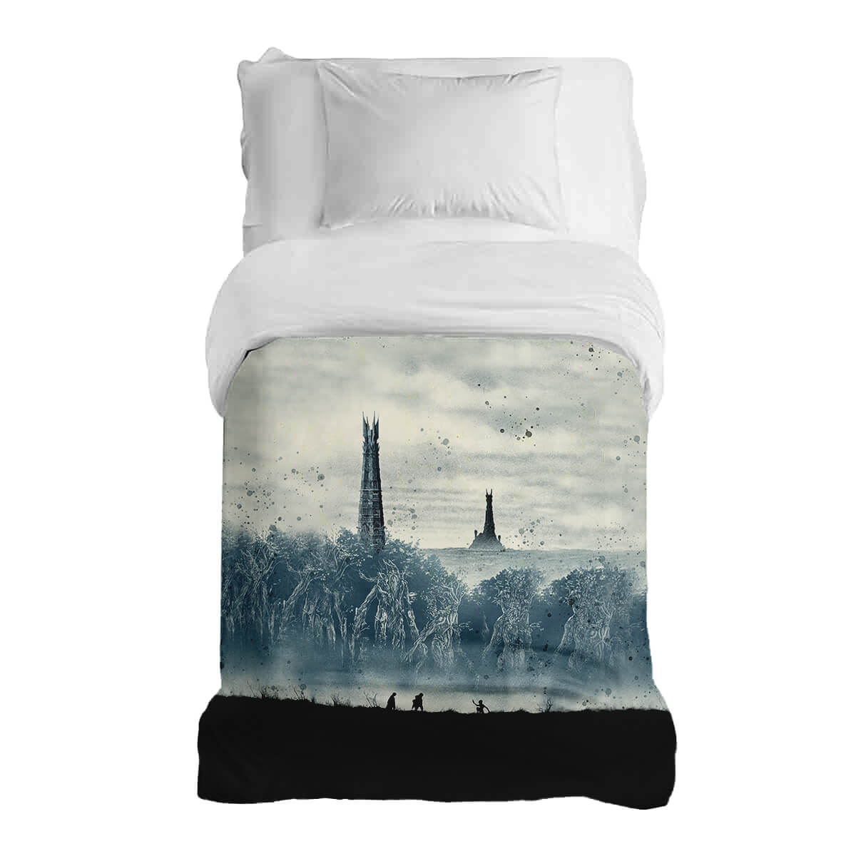 Manta terapéutica original - Funda de algodón Árboles