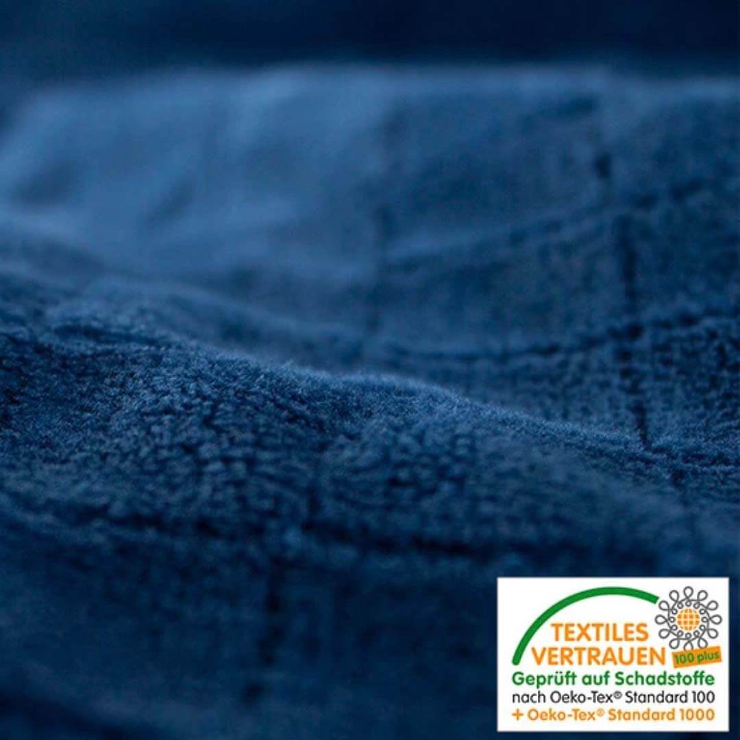 Coperta terapeutica originale - Copertura 4 stagioni in blu