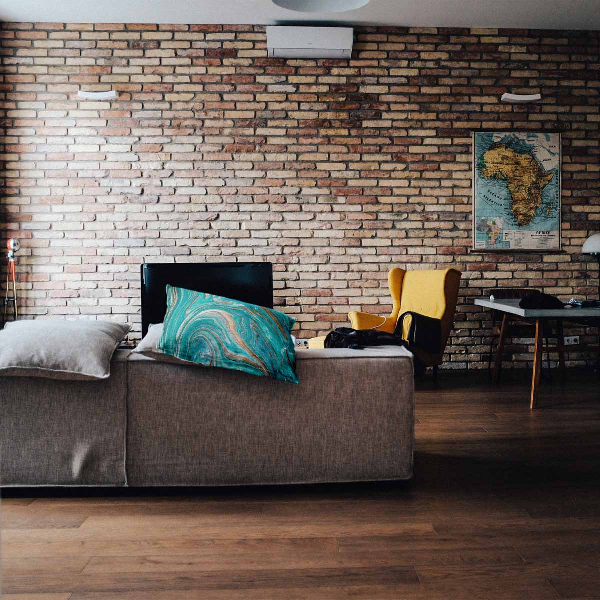 Cuscino salute Marmo Turchese