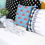 Light blue health pillow with Pokemon