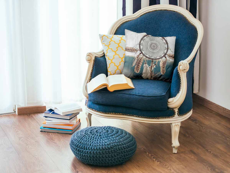 Health pillow with dreamcatcher