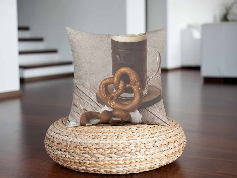Health pillows with pretzels