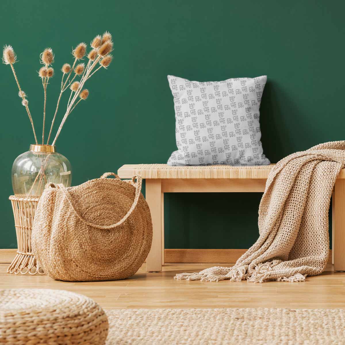 Health Pillow White with Hangover