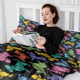 Set biancheria da letto con coperta terapeutica Origami Cane