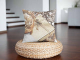 Health pillow with a golden gift.