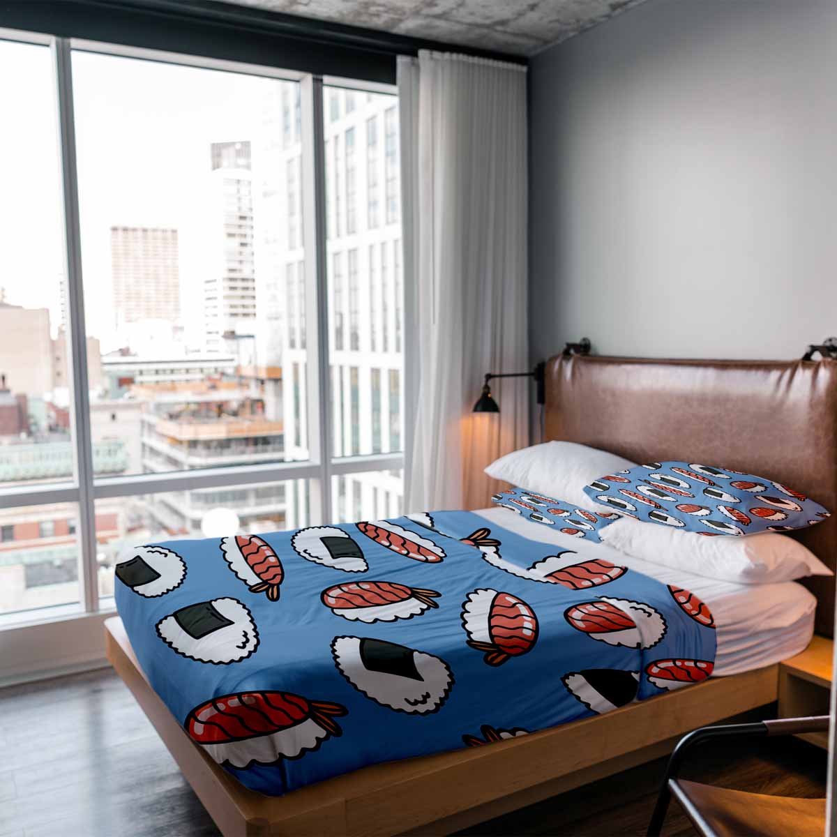 Therapy blankets bedding set with sashimi