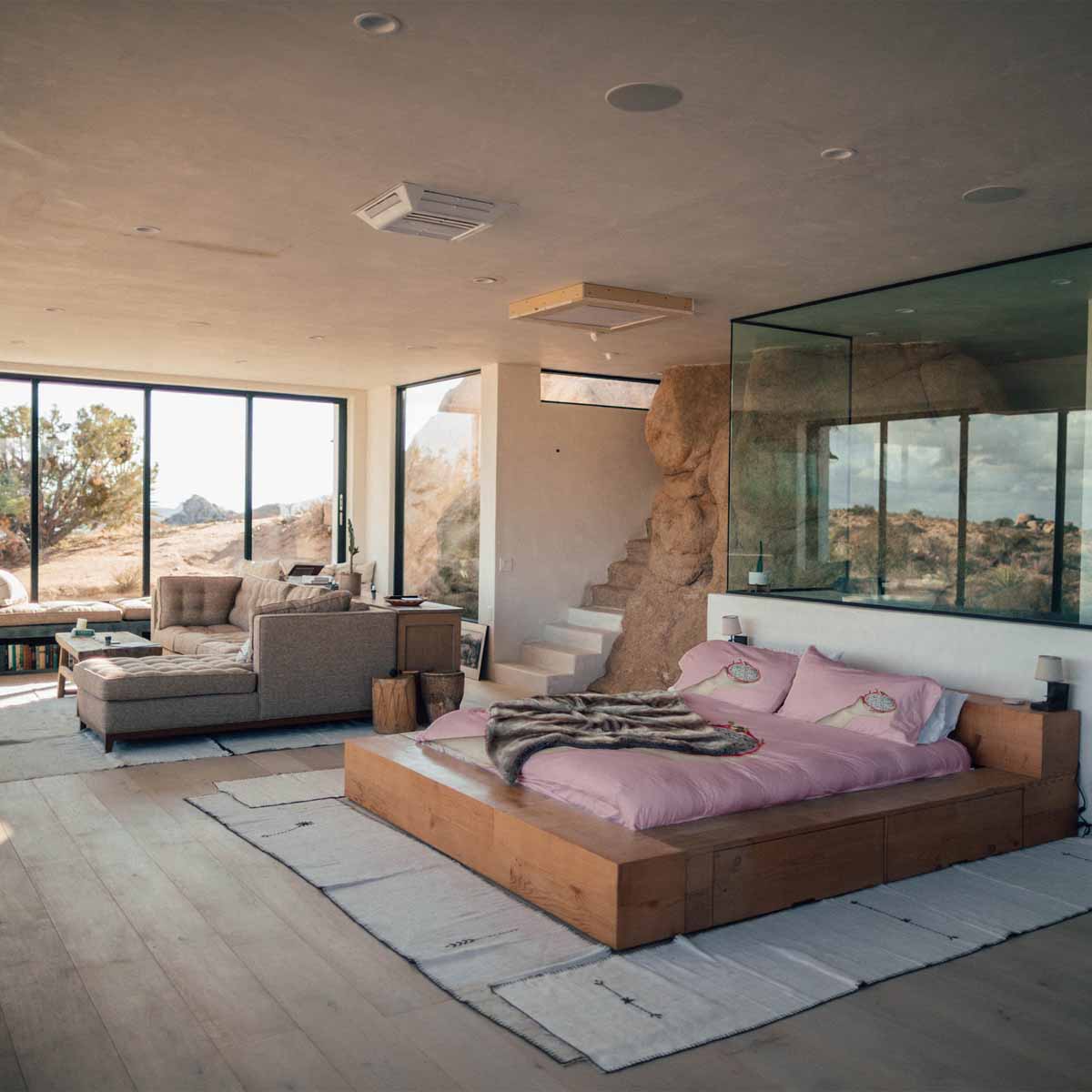 Set di biancheria da letto con coperta terapeutica rosa con frutto del drago