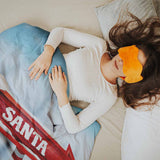 Therapie dekens katoenen hoes met Santa