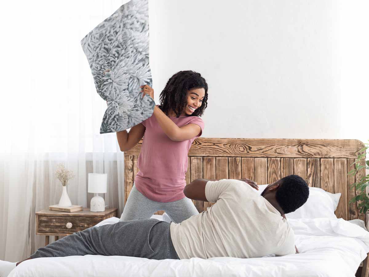 Cuscino sanitario con stalattiti di ghiaccio