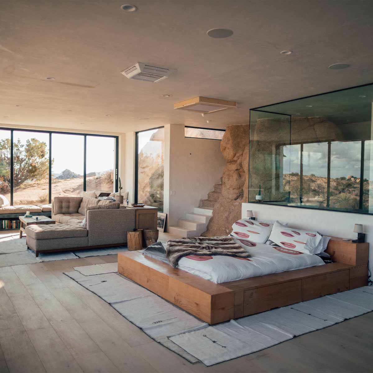 Coperta terapeutica originale - Rivestimento in cotone bianco con labbra