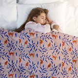 Original Therapy Blanket - Red Cat Weighted Blanket with Cotton Cover for Children