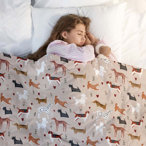 Coperta terapeutica originale - Rivestimento in cotone per cani