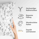 Health pillow Boho flowers