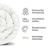 Therapiedekens katoenen hoes abstracte paardenbloemen