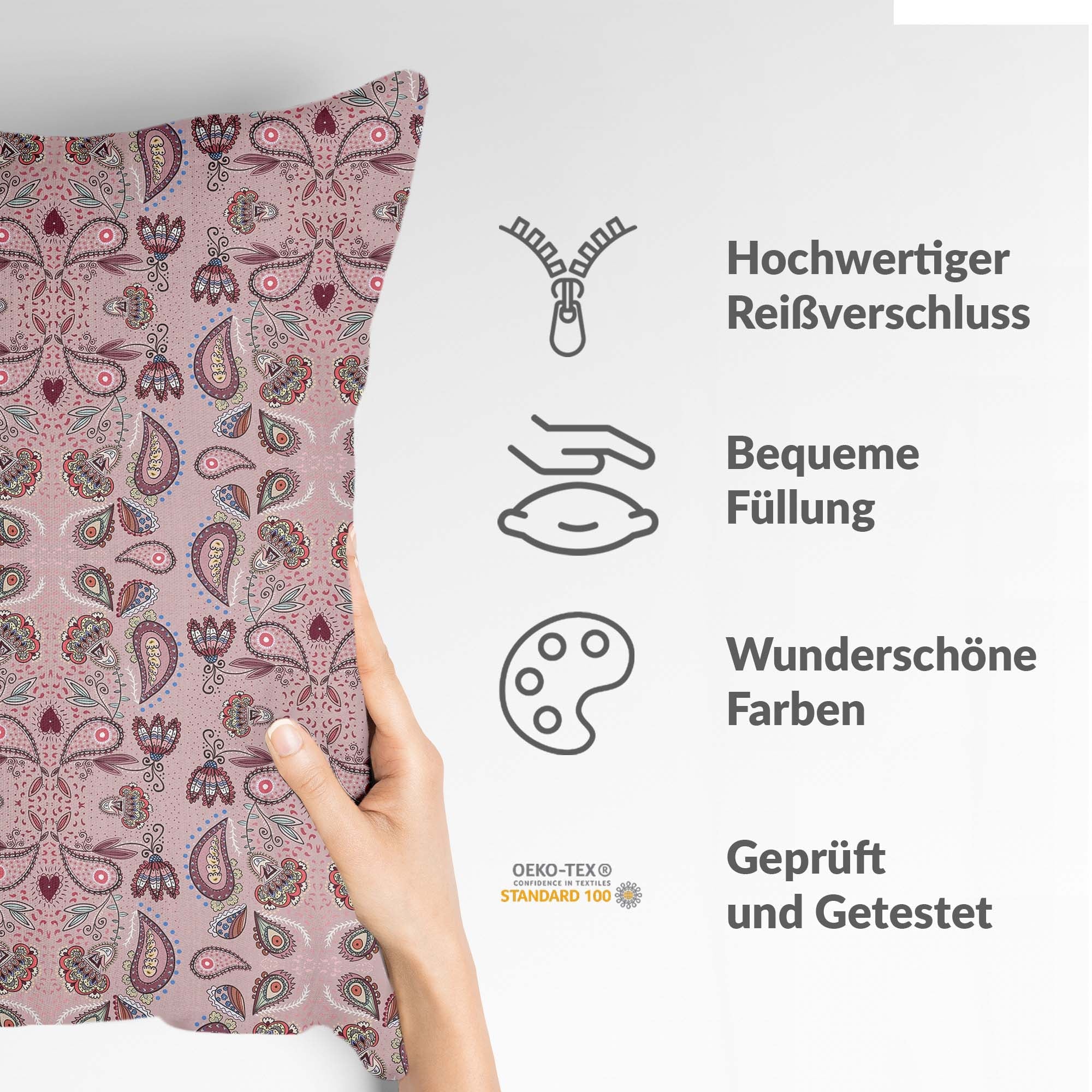 Gezondheidskussen Roze Mandala