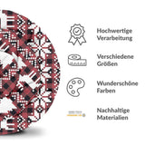 Therapiedekens katoenen hoes ruit met kerstmotieven