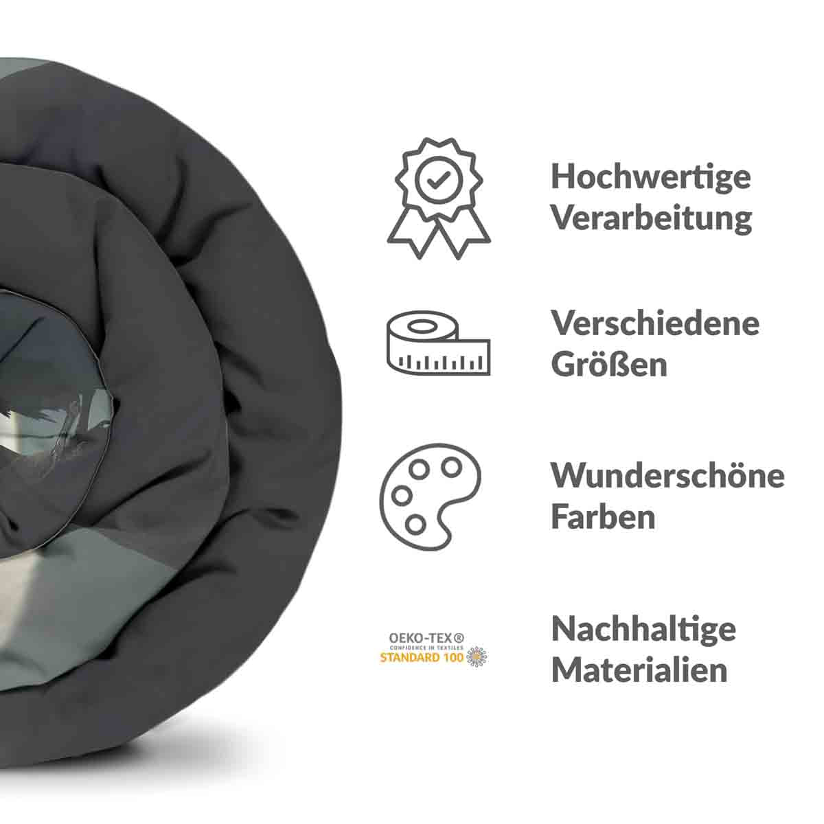 Set de ropa de cama con manta terapéutica Hombre a la luz de la luna