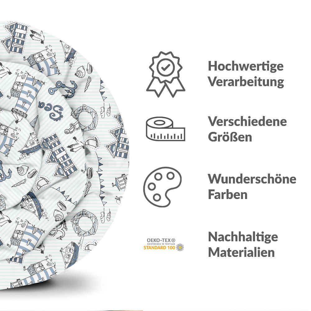 Therapy blankets bedding set seafaring