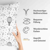 Cuscino salute mongolfiere