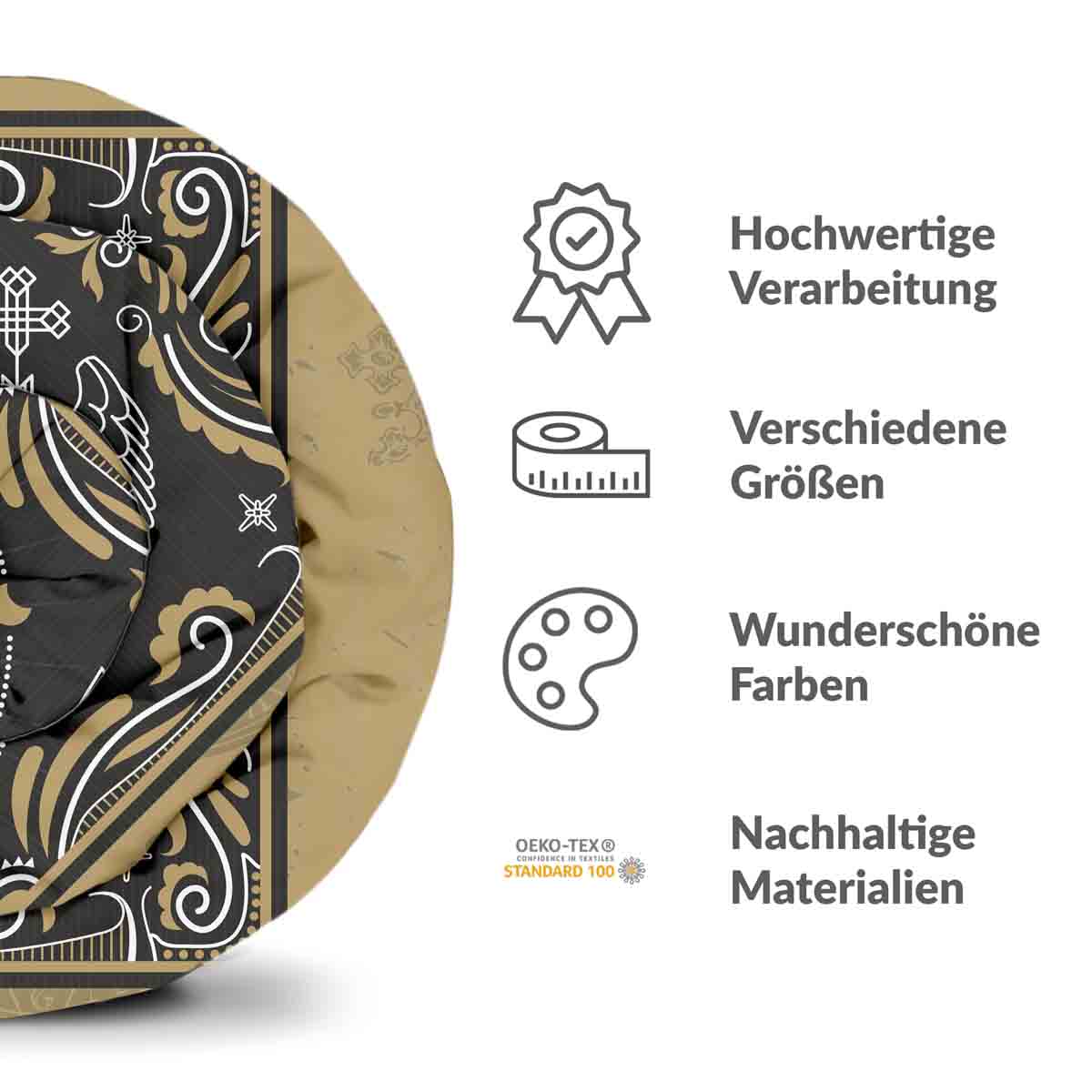 Set di biancheria da letto con coperta terapeutica Occhio