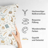 Cuscino salute bianco cose magiche