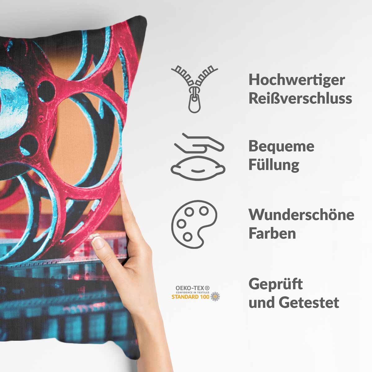 Gezondheidskussen met uurwerk