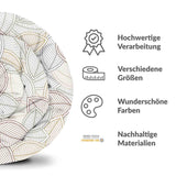 Therapiedekens katoenen hoes kleurrijke palmbladeren